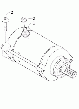 STARTER MOTOR ASSEMBLY