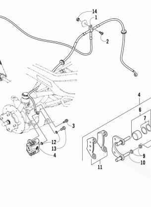 HYDRAULIC BRAKE ASSEMBLY