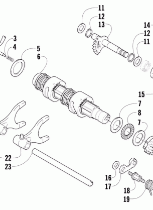 GEAR SHIFTING ASSEMBLY