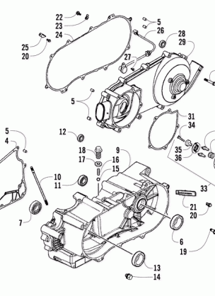 CRANKCASE ASSEMBLY