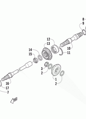 SECONDARY DRIVE ASSEMBLY