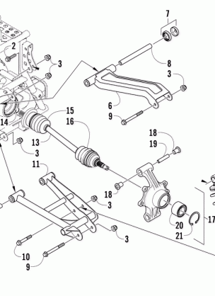 REAR SUSPENSION ASSEMBLY