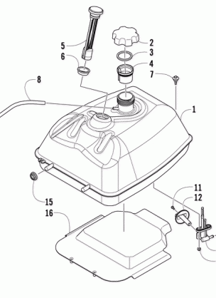 GAS TANK ASSEMBLY