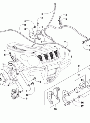 HYDRAULIC BRAKE ASSEMBLY