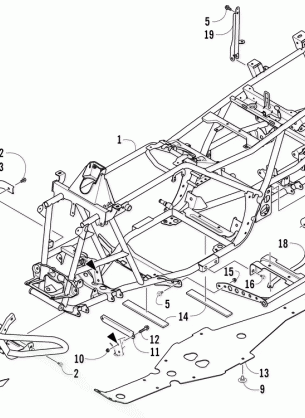 FRAME AND RELATED PARTS