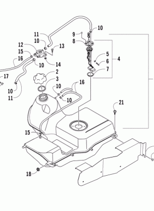 GAS TANK ASSEMBLY