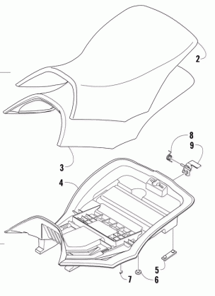 SEAT ASSEMBLY (LE)