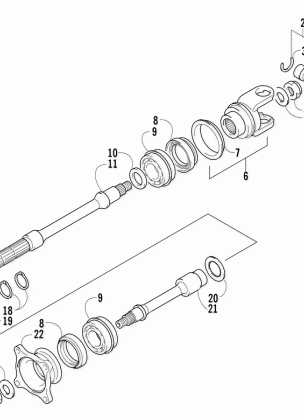 SECONDARY DRIVE ASSEMBLY