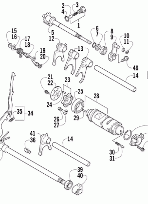 GEAR SHIFTING ASSEMBLY