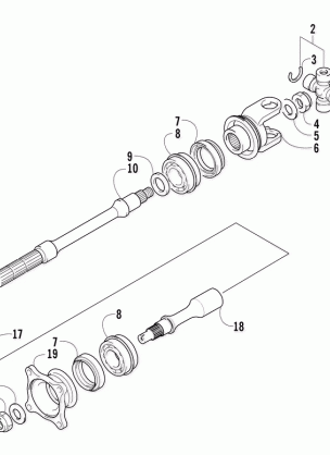 SECONDARY DRIVE ASSEMBLY