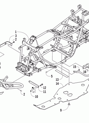 FRAME AND RELATED PARTS