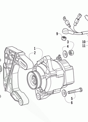 EXTERNAL ALTERNATOR ASSEMBLY