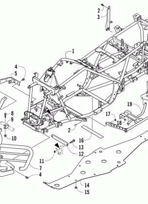 FRAME AND RELATED PARTS