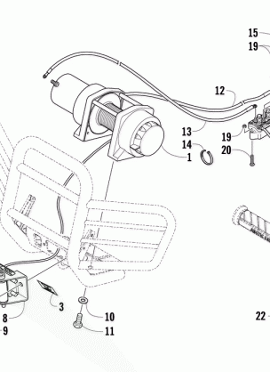 WINCH ASSEMBLY (LE)
