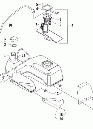 GAS TANK ASSEMBLY