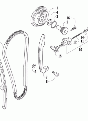 CAM CHAIN ASSEMBLY