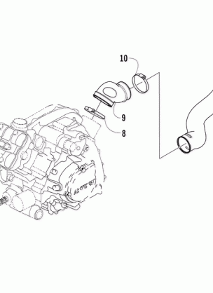 CASE / BELT COOLING ASSEMBLY