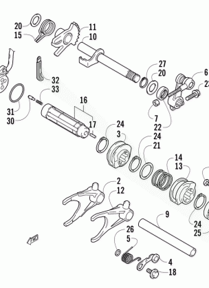 GEAR SHIFTING ASSEMBLY