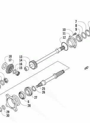 SECONDARY DRIVE ASSEMBLY