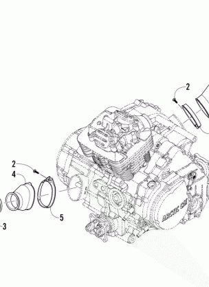 CASE / BELT COOLING ASSEMBLY