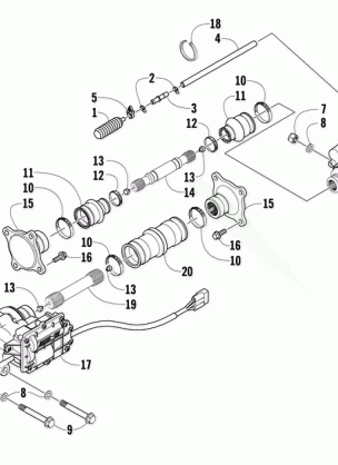 DRIVE TRAIN ASSEMBLY