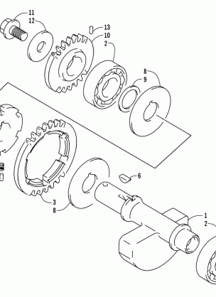 CRANK BALANCER ASSEMBLY