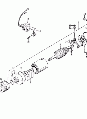 STARTER MOTOR ASSEMBLY