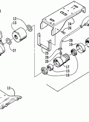 ENGINE AND RELATED ASSEMBLY