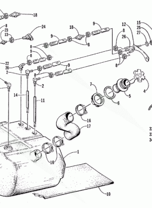 GAS TANK ASSEMBLY