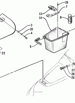 HATCH COVER AND STORAGE TRAY