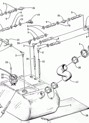 GAS TANK ASSEMBLY