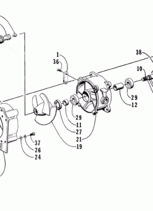 IMPELLER DRIVE ASSEMBLY