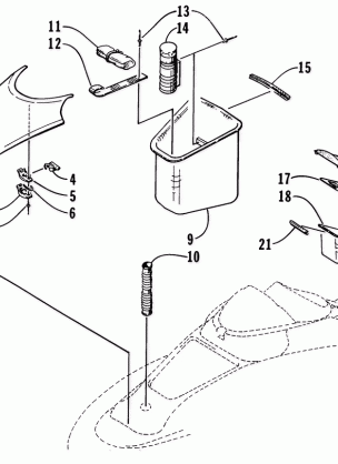 HATCH COVER AND STORAGE TRAY