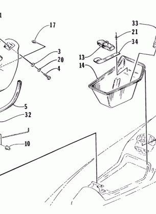 HATCH COVER AND STORAGE TRAY