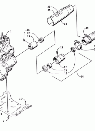 ENGINE AND RELATED ASSEMBLY