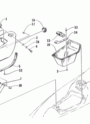 HATCH COVER AND STORAGE TRAY