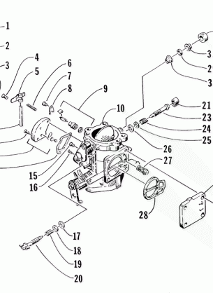 PTO SIDE CARBURETOR