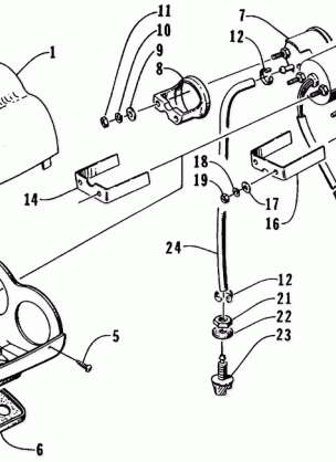 INSTRUMENT CONSOLE ASSEMBLY