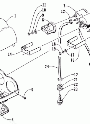 INSTRUMENT CONSOLE ASSEMBLY