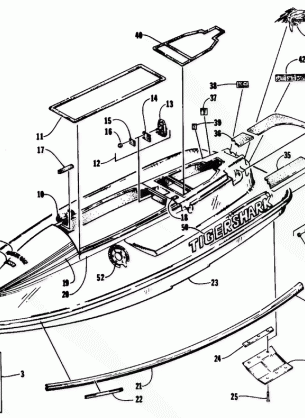 HULL AND DECK ASSEMBLY