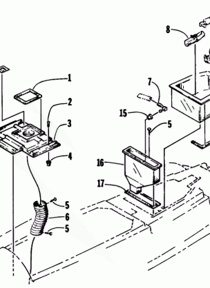 STORAGE AND VENTING ASSEMBLY