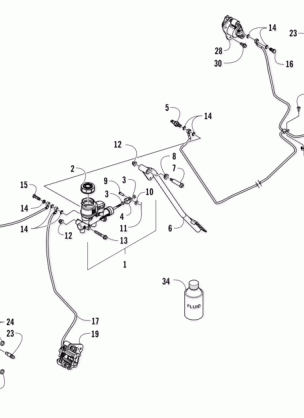 FRONT AND REAR BRAKE ASSEMBLY