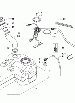 GAS TANK ASSEMBLY