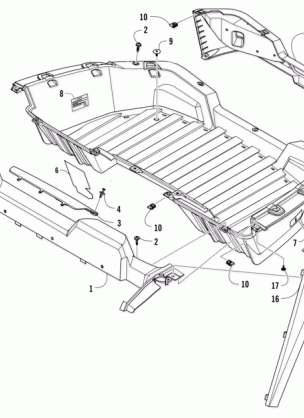 CARGO BOX AND TAILLIGHT ASSEMBLY