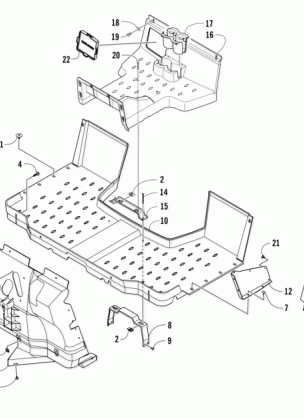 CONSOLE AND FLOOR PANEL ASSEMBLY