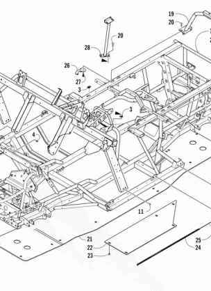 FRAME AND RELATED PARTS