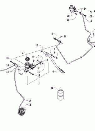 FRONT AND REAR BRAKE ASSEMBLY