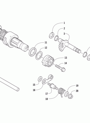 GEAR SHIFTING ASSEMBLY