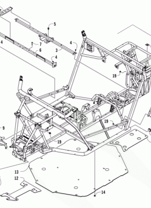 FRAME AND RELATED PARTS