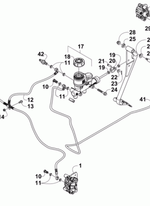 HYDRAULIC BRAKE ASSEMBLY